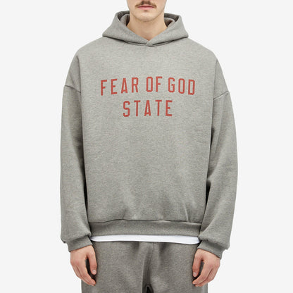 State Hoodie Dark Heather Grey